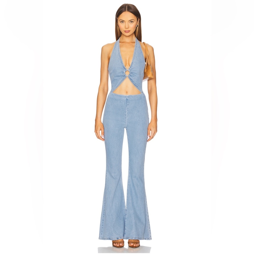 Retrofête Kairi Denim Jumpsuit